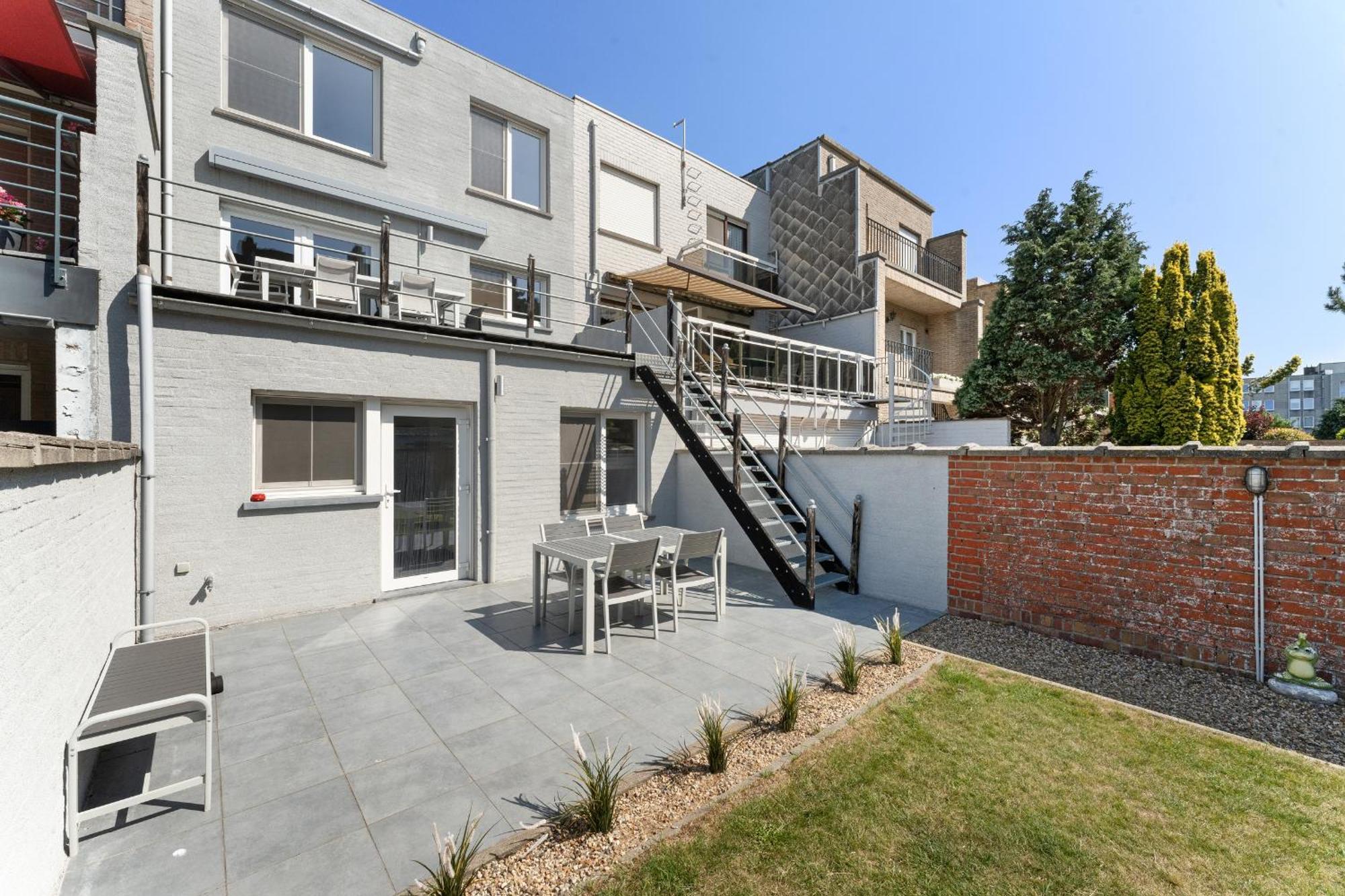 Ruime Woning 10P Met Zonnige Tuin & Nabij Strand Blankenberge Eksteriør bilde